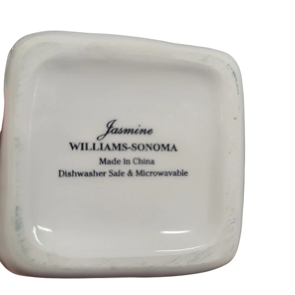 Rare Williams Sonoma Jasmine 4pc Set Tapas Dipping‎ Charcuterie Brunch Appetizer